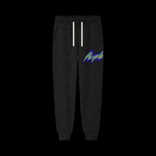 PURPLE BRAND French Terry Sweatpant 'Black'