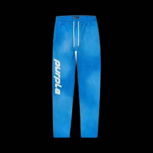 PURPLE BRAND French Terry Sweatpant 'Blue'