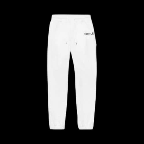 PURPLE BRAND French Terry Sweatpant 'White'