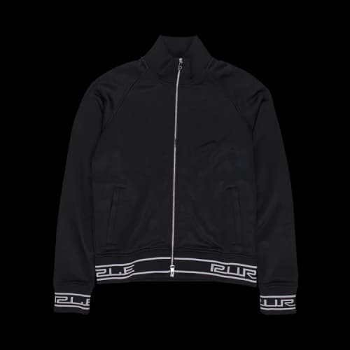 PURPLE BRAND Poly Tricot Track Jacket 'Black'