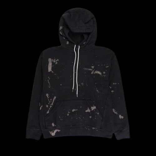PURPLE BRAND Heavy Dry Fleece Pullover Hoodie 'Black'