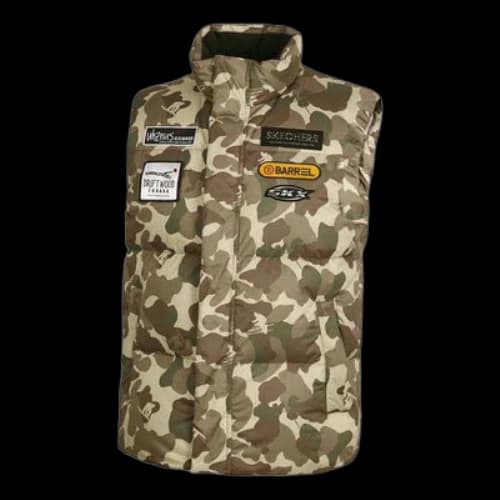 Skechers SKX Camo Down Jacket 'Tan Yellow'