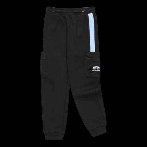(GS) Skechers Graphic Pants 'Black Grey'