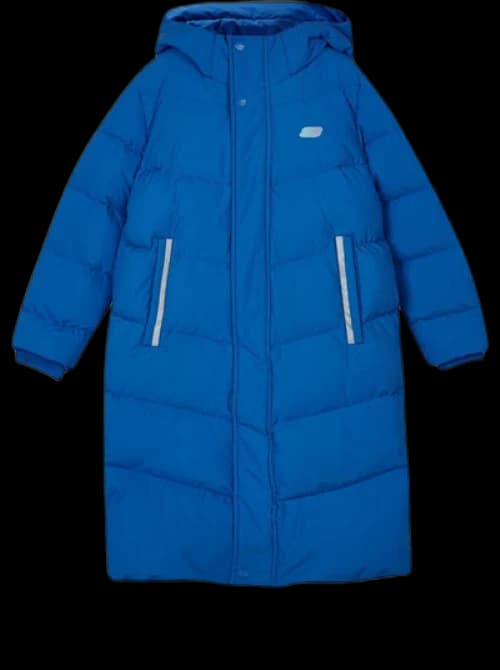 (GS) Skechers Long Down Jacket 'Blue'