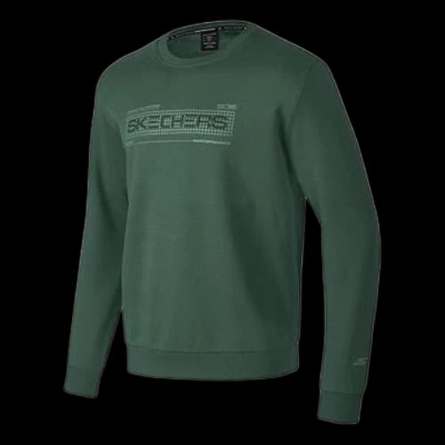 Skechers Letter Embroidered Thickened Round Neck Sweatshirt 'Multi-Color'
