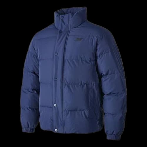 Skechers Letter Printed Waterproof Down Jacket 'Teal'