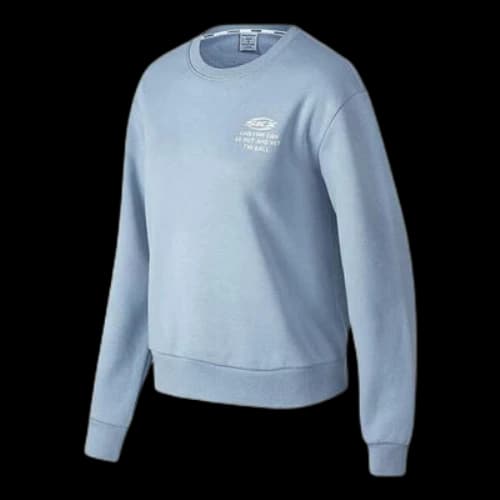 Skechers SKX Long Sleeve Crew Sweater 'Teal' (Women's)
