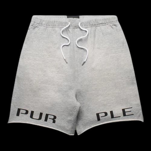 PURPLE BRAND French Terry Sweatshorts 'Heather'