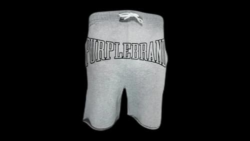 Purple Brand MWT Fleece Sweatshort Heather