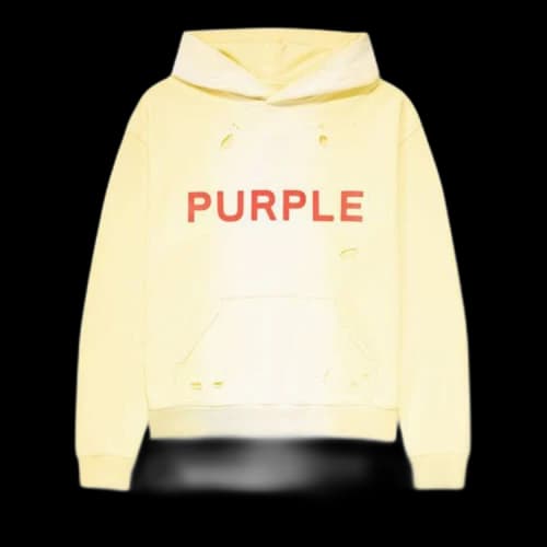 PURPLE BRAND French Terry PO Hoodie 'Yellow'