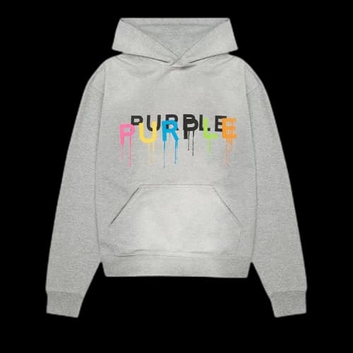 PURPLE BRAND French Terry Pullover Hoodie 'Heather'