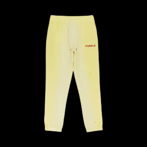 PURPLE BRAND French Terry Jogger 'Yellow'