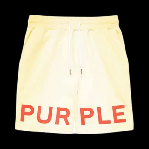 PURPLE BRAND French Terry Short 'Yellow'