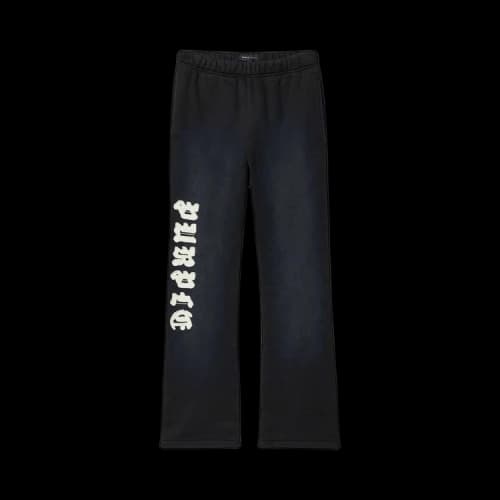 PURPLE BRAND Gothic Appliqué Sweatpants 'Black'