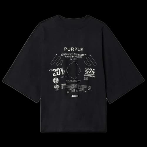 PURPLE BRAND Blade Tee 'Black'