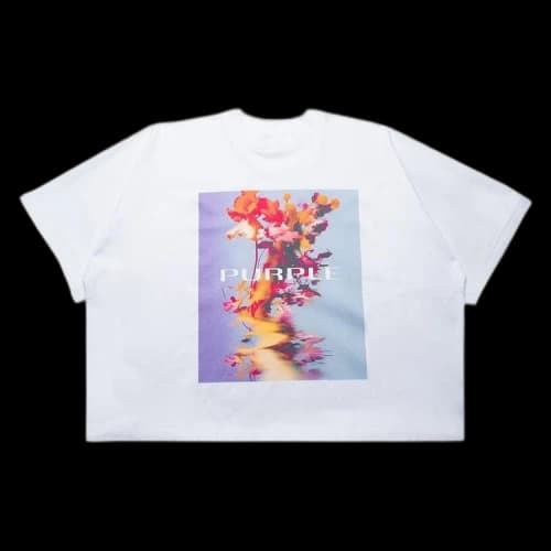 PURPLE BRAND Heavyweight Jersey Oversized T-Shirt 'White'