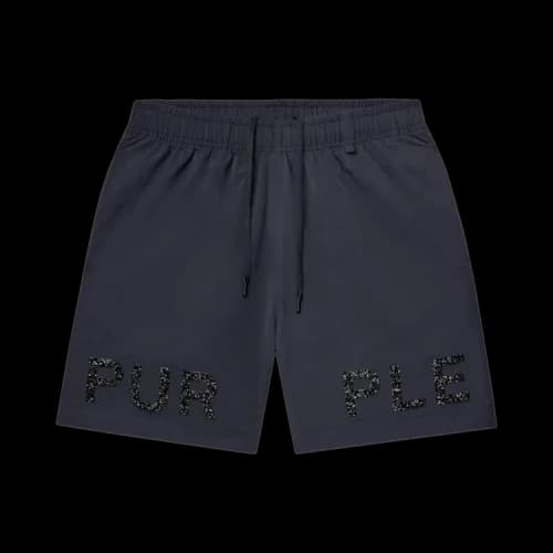 Purple Brand Crystal All Around Short Black