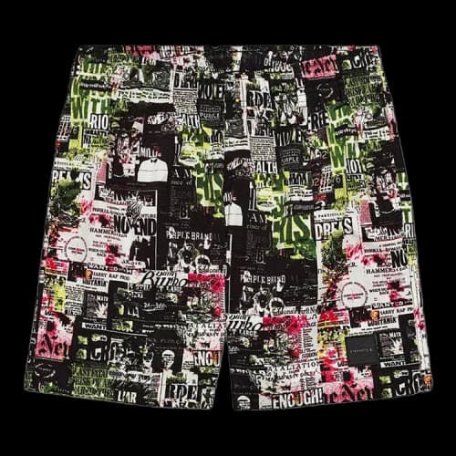 PURPLE BRAND All Round Shorts 'Print'