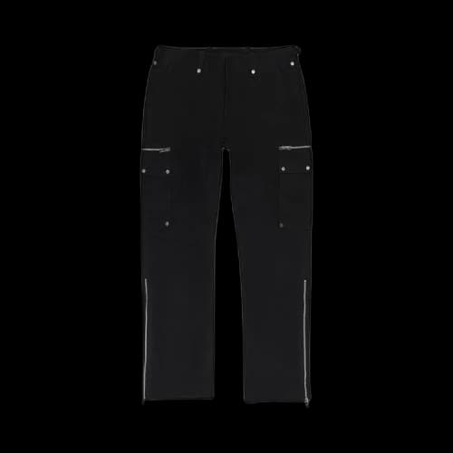 PURPLE BRAND Poly Cargo Pants 'Black'
