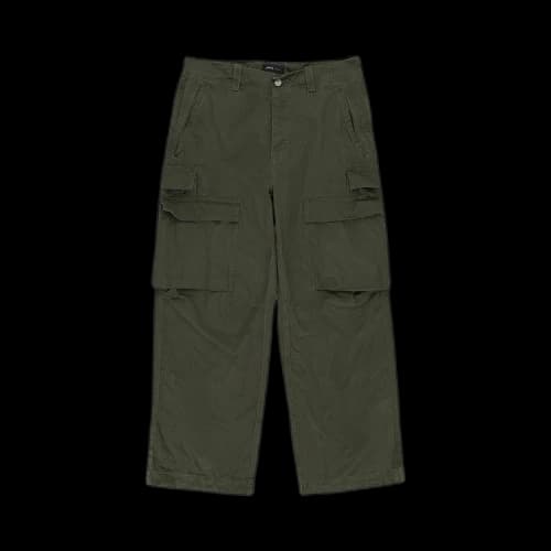 PURPLE BRAND Double Pocket Cargo Pants 'Green'