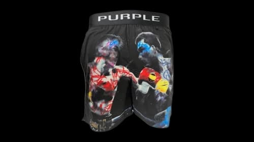 Purple Brand Swim Shorts Black
