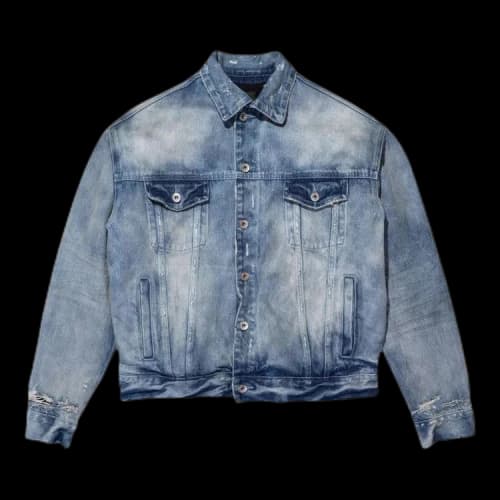 PURPLE BRAND Padded Denim Jacket 'Indigo'