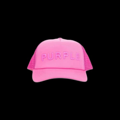 PURPLE BRAND Purple Silicone Foam Trucker Hat 'Pink'