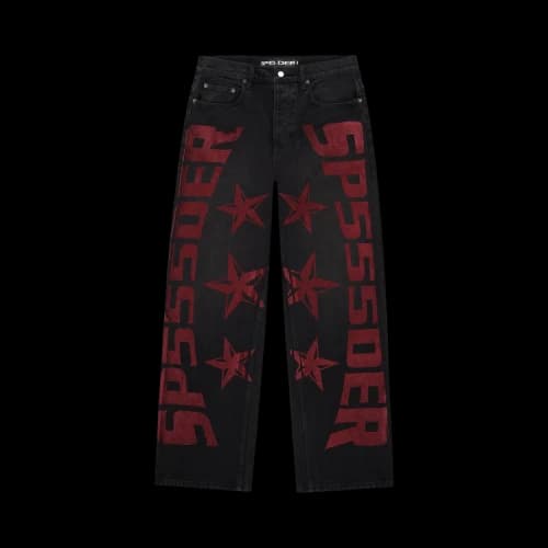 Sp5der Mx555 Denim 'Black'