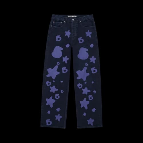 Sp5der Beluga Denim 'Indigo Denim'