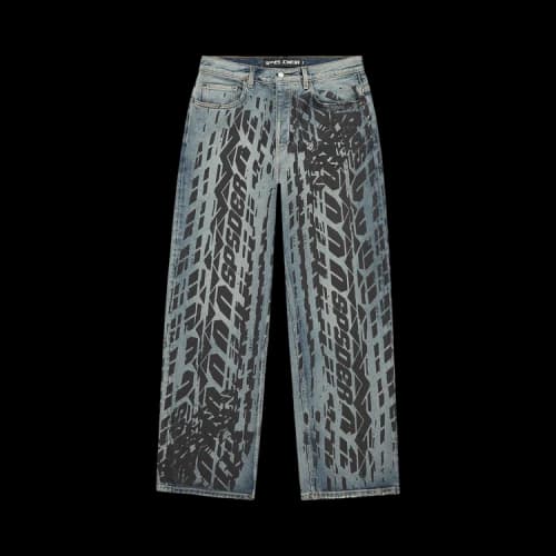 Sp5der Burnout Denim 'Indigo'