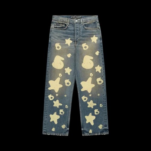 Sp5der Beluga Stamp Denim 'Indigo'