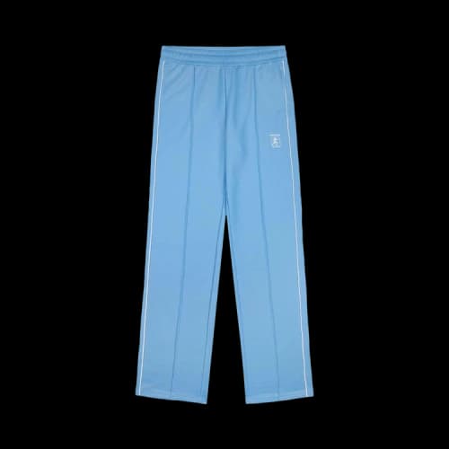 Sporty & Rich Runner Track Pants 'Atlantic/White'