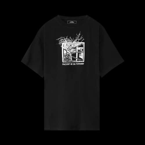 Rassvet x PACCBET Window T-Shirt 'Black'