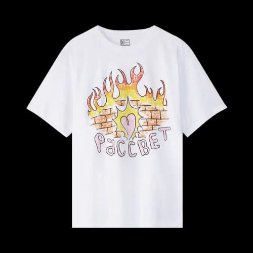 Rassvet x PACCBET Firewall T-Shirt 'White'