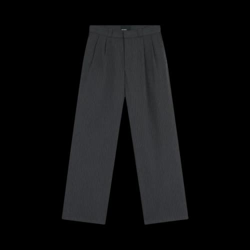 Rassvet Pleated Loose Slacker Pants 'Dark Grey'