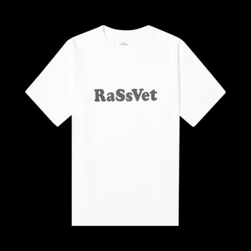 Rassvet x PACCBET Logo T-Shirt 'White'