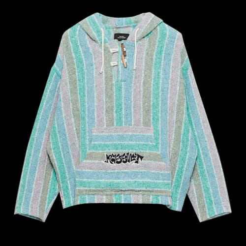 Rassvet Knit Striped Hoodie 'Rainbow'