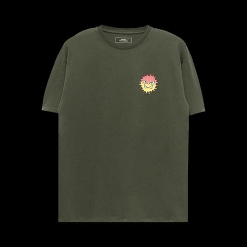 Rassvet Dark Graphic Print T-Shirt 'Dark Green'
