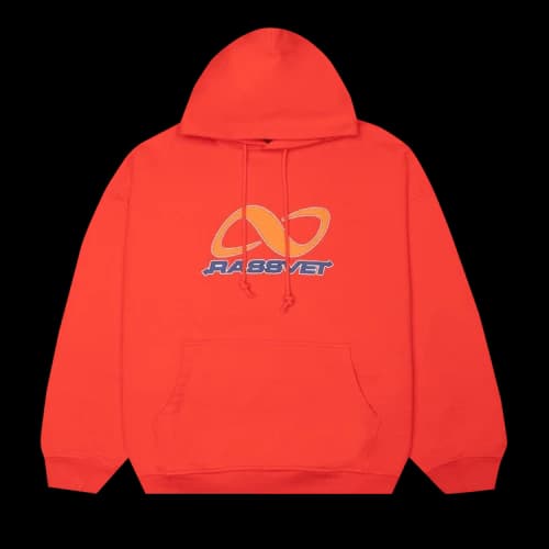Rassvet Infinity Logo Popover Hoodie 'Red'