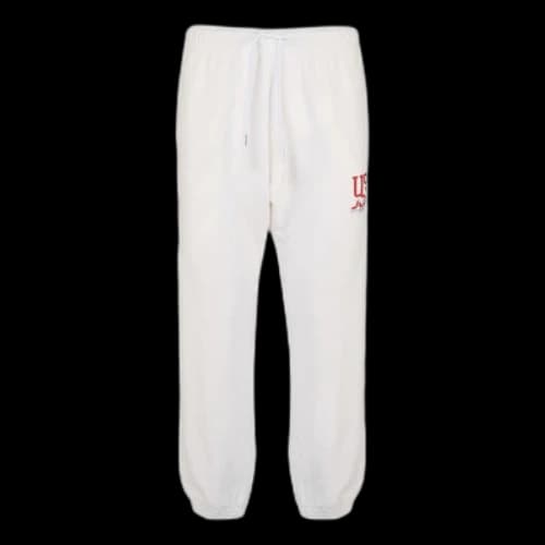 AUTRY logo-print Drawstring Track Pants 'White'