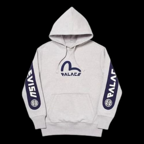 PALACE x EVISU Logo Unisex Gray