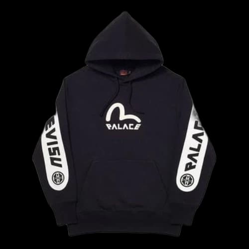 PALACE x EVISU Logo Unisex Black