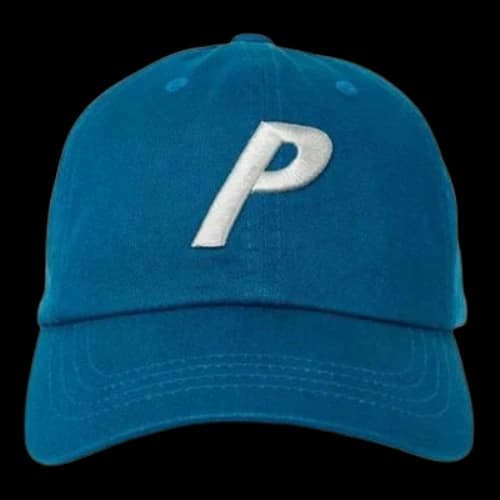 Palace P 6-Panel Logo Cap 'Blue'