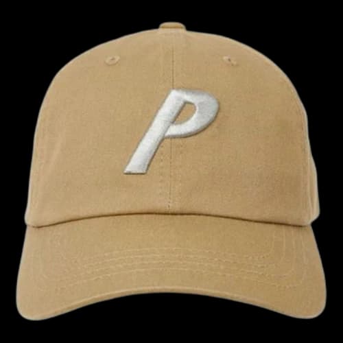 Palace P 6-Panel Logo Cap 'Khaki'