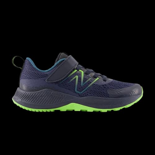 New Balance DynaSoft Nitrel v5 Bungee Lace Little Kid Wide 'Natural Indigo Pixel Green'