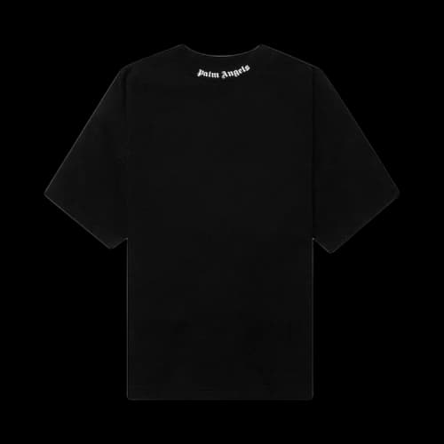 Palm Angels Kids Classic Overlogo T-Shirt 'Black/White'