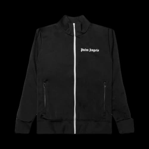 Palm Angels Kids Track Jacket 'Black/White'