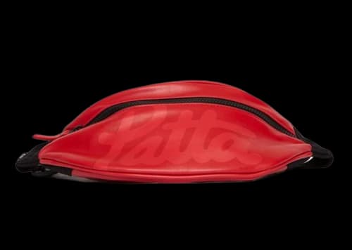 Patta Faux Leather Waist Bag High Risk Red