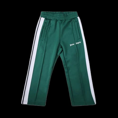 Palm Angels Kids Track Pant 'Green/White'