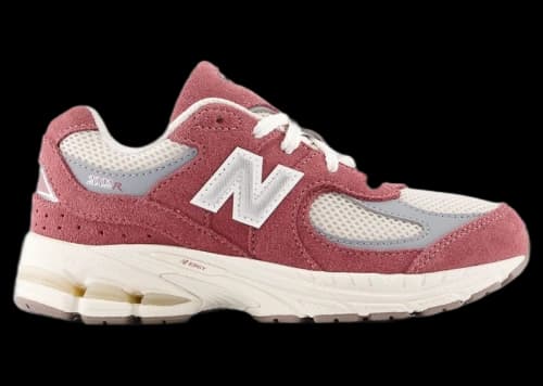 New Balance 2002R Lace Washed Burgundy Timberwolf (PS)